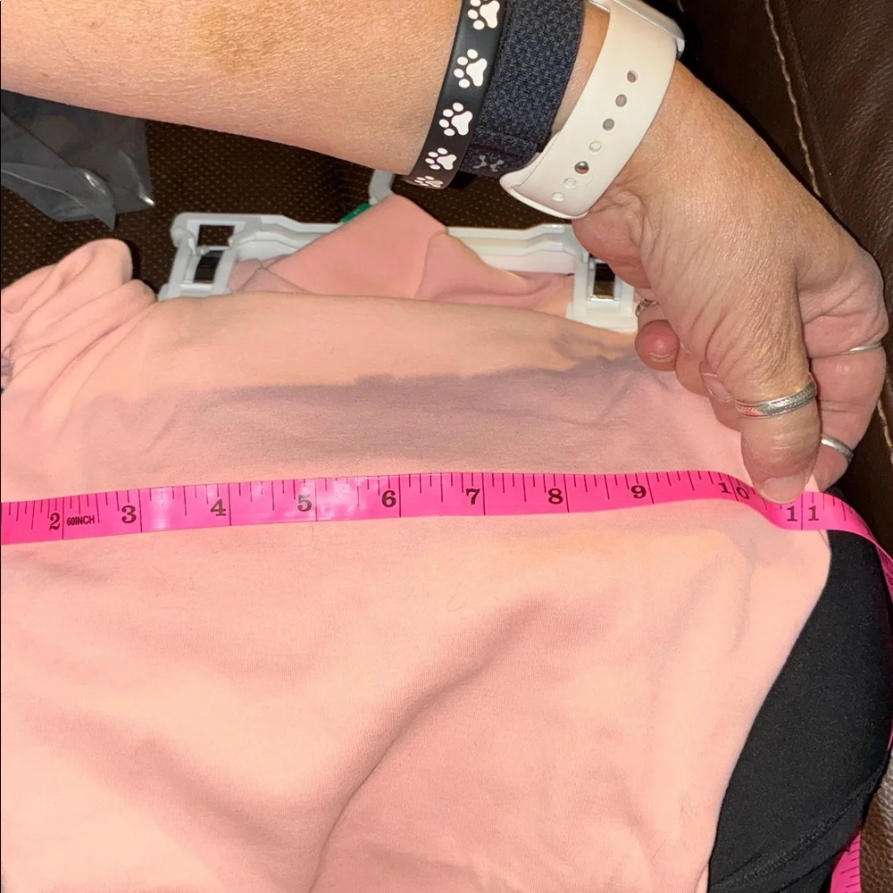 Prada Peach Pink Triangle Logo Pet Outfit - Picture 5 of 5